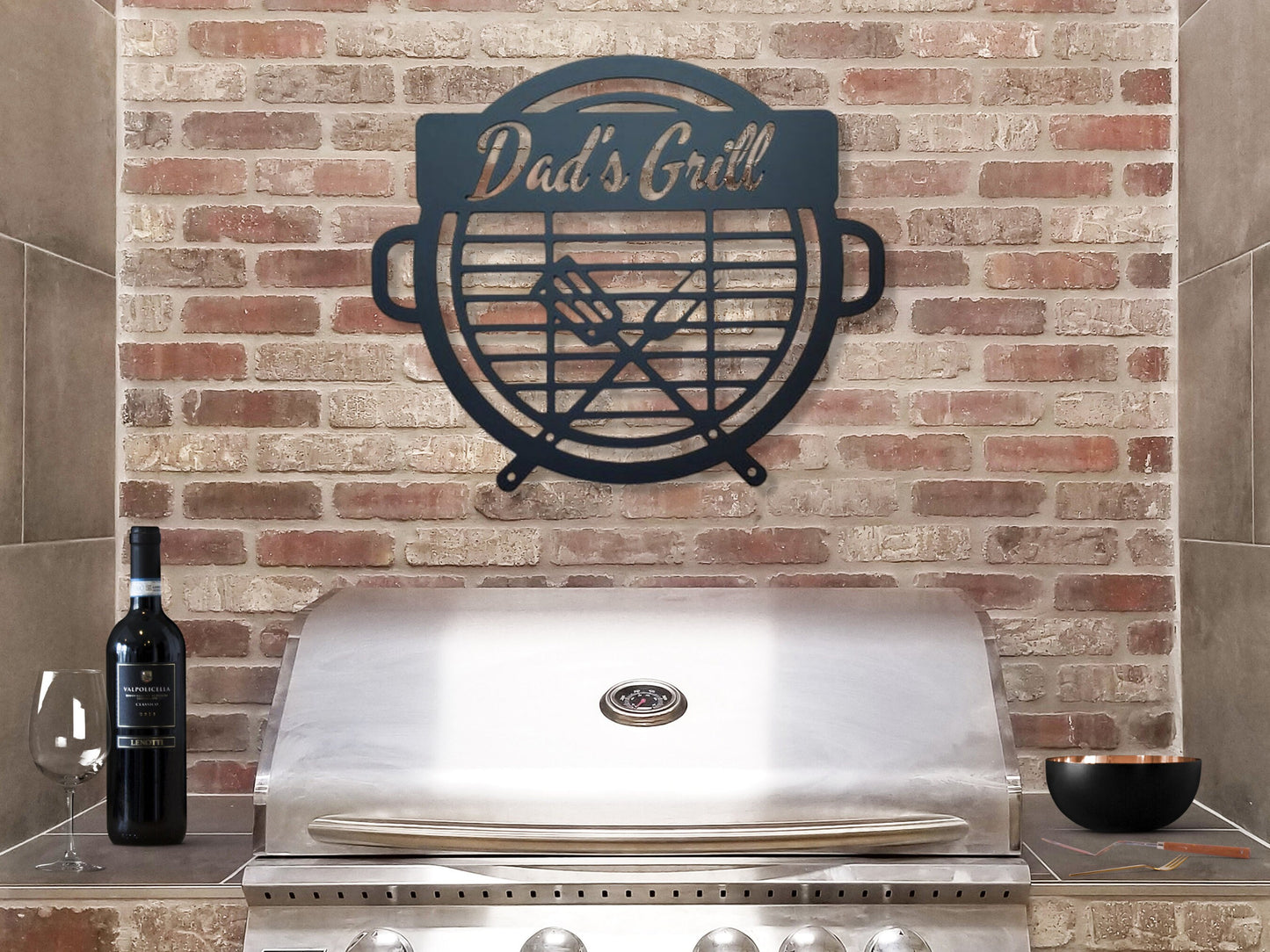 Personalized BBQ Metal Sign, Personalized Grill Sign, Grill Sign, BBQ Sign, Custom Grill Sign, Outdoor Grill Sign, Porch Wall Decor, Gift