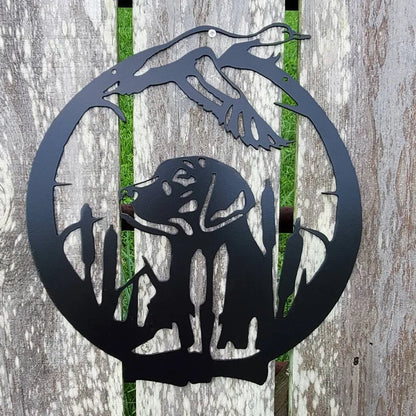 Duck Hunting Metal Sign, Hunting Dog Sign, Duck Hunting Wall Decor, Duck Hunting Sign, Hunting Metal Sign, Hunter Gift, Metal Sign