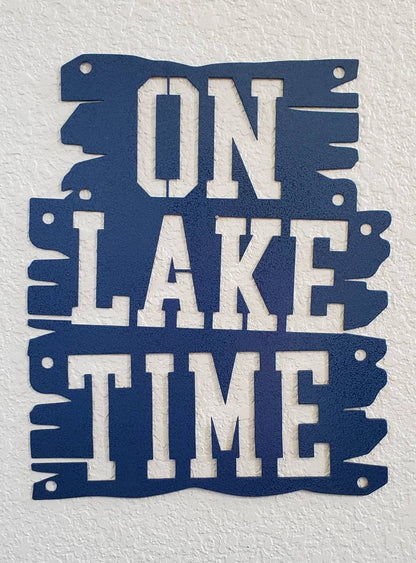 Lake House Decor, Lake Decor, Lake House Wall Decor, Metal Signs, Lake Signs