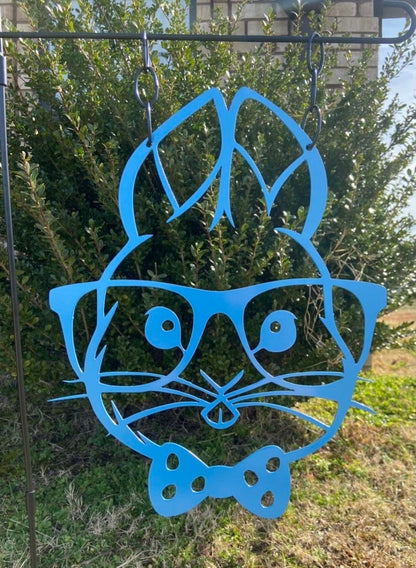 Boy Easter Bunny Metal Garden Flag, Easter Bunny Garden Flag, Metal Garden Flag, Garden Flag, Easter Decor, Garden Decor, Bunny Sign