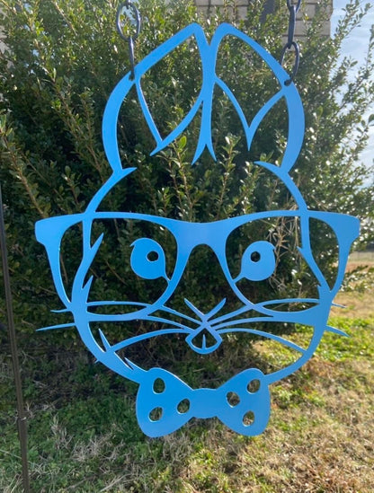 Boy Easter Bunny Metal Garden Flag, Easter Bunny Garden Flag, Metal Garden Flag, Garden Flag, Easter Decor, Garden Decor, Bunny Sign