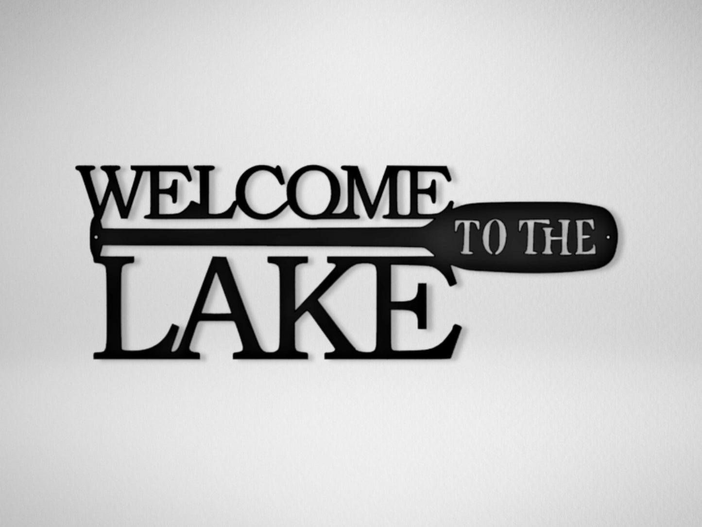 Welcome to the Lake Metal Sign, Metal Lake Sign, Lake House Decor, Lake Sign, Metal Sign, Lakehouse, Lake Decor, Outdoor Metal Sign, Lake