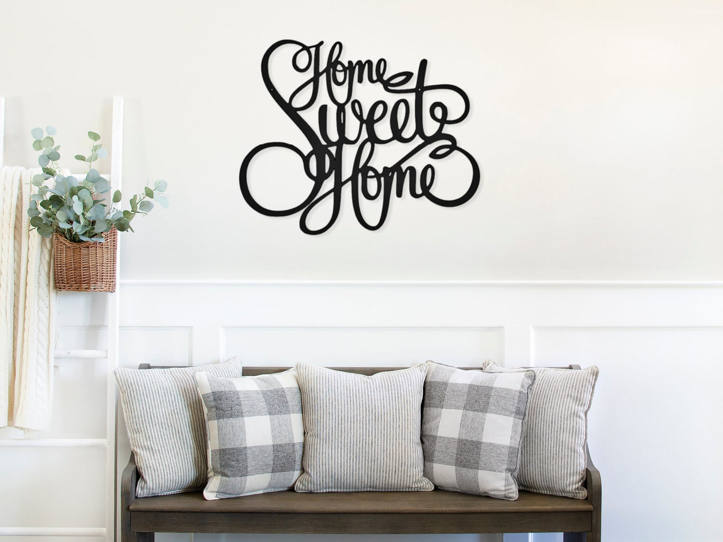 Home Sweet Home Sign, Metal Home Sign, Metal Sign, Metal Words, Home Decor, Home Sign, Entryway Sign, Welcome Sign, Sign for home, Gift