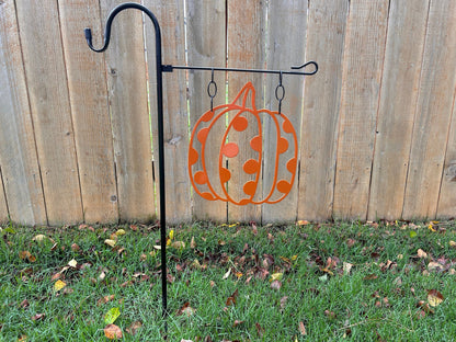 Fall Decor, Fall Metal Garden Flag, Fall Garden Flag, Garden Flag, Fall Outdoor Decor, Pumpkin Sign, Fall Porch Sign, Metal Sign, Yard Art